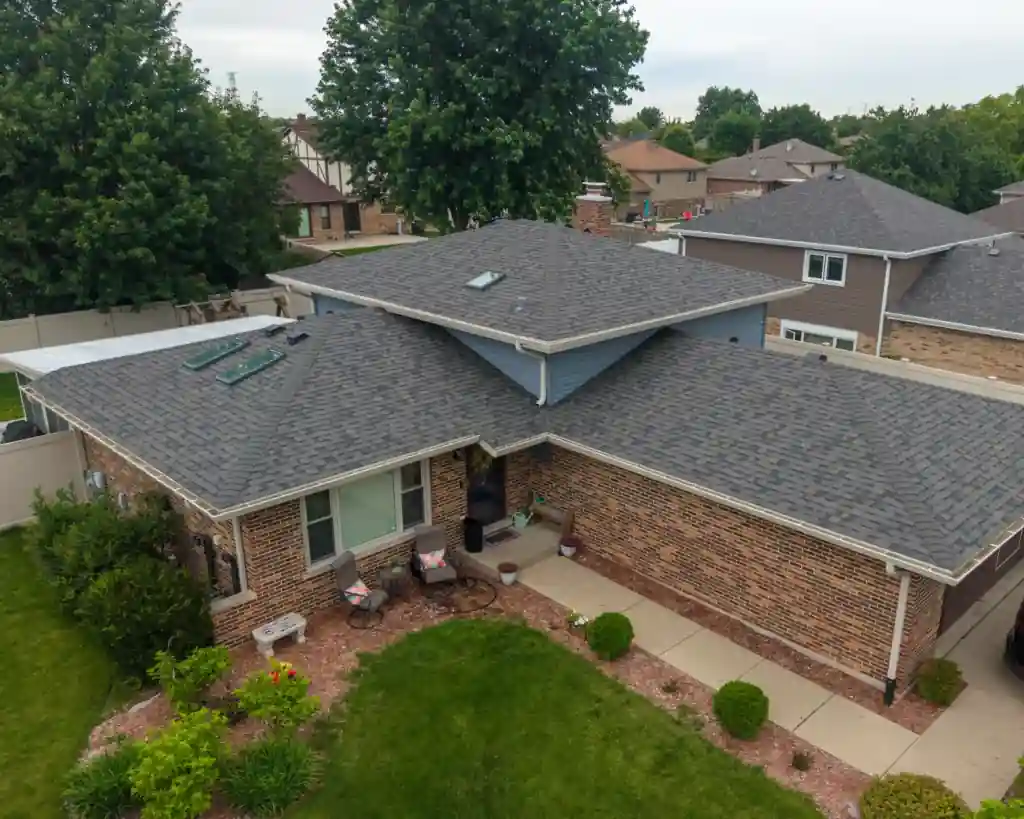 Roof Replacement project in Tinley Park, Illinois - Rosales Roofing job photo