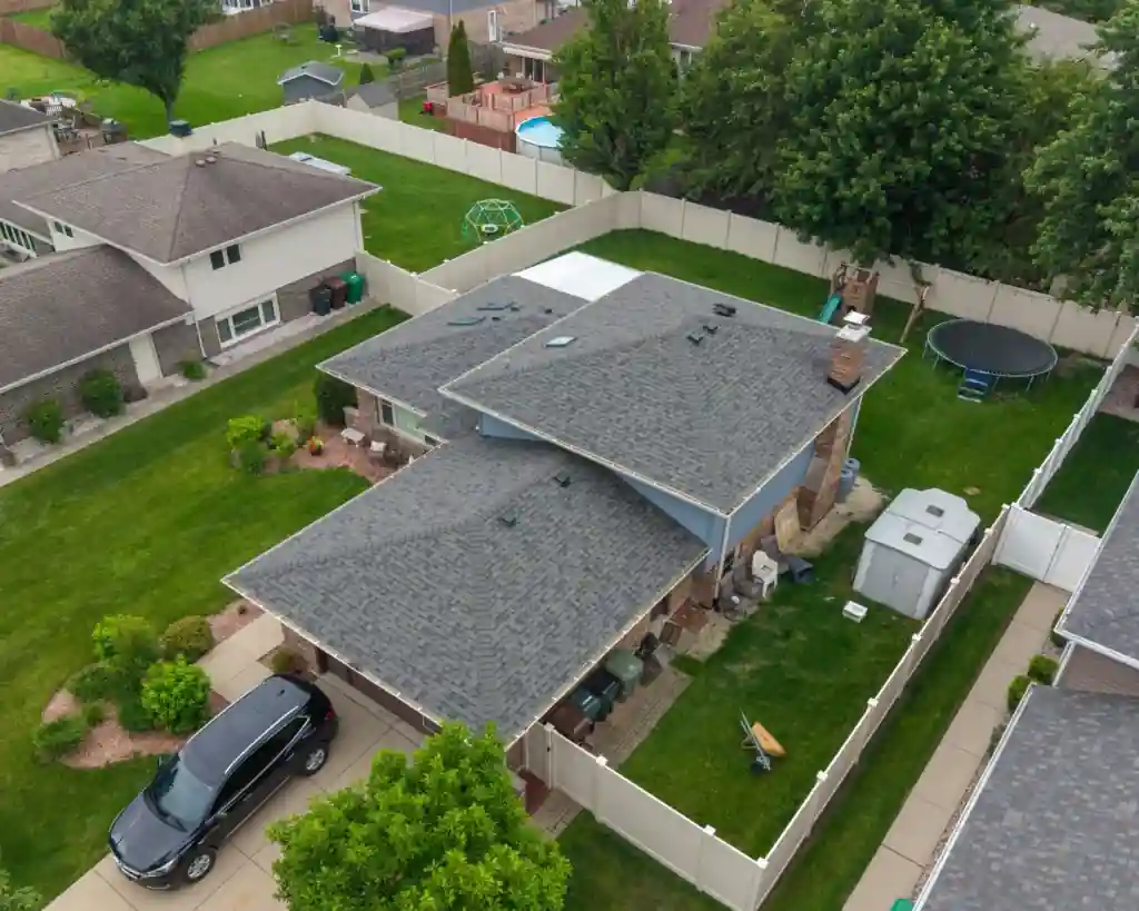 Roof Replacement project in Tinley Park, Illinois - Rosales Roofing job photo