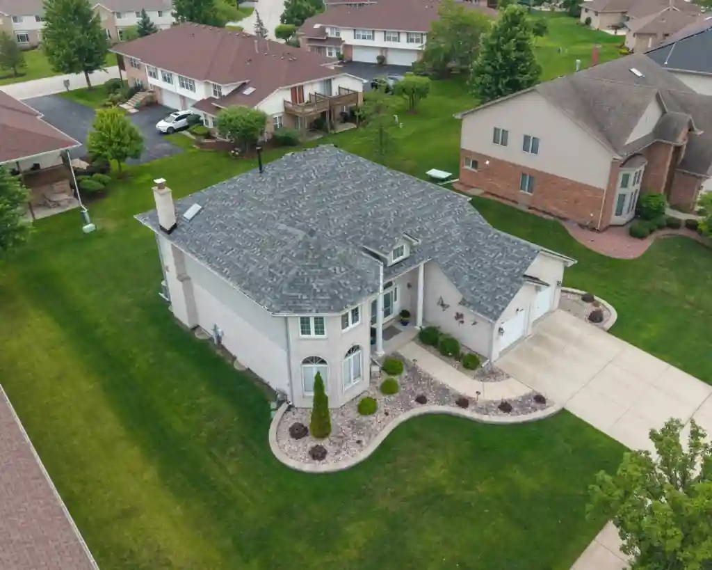 Roof Replacement project in Tinley Park, Illinois - Rosales Roofing job photo