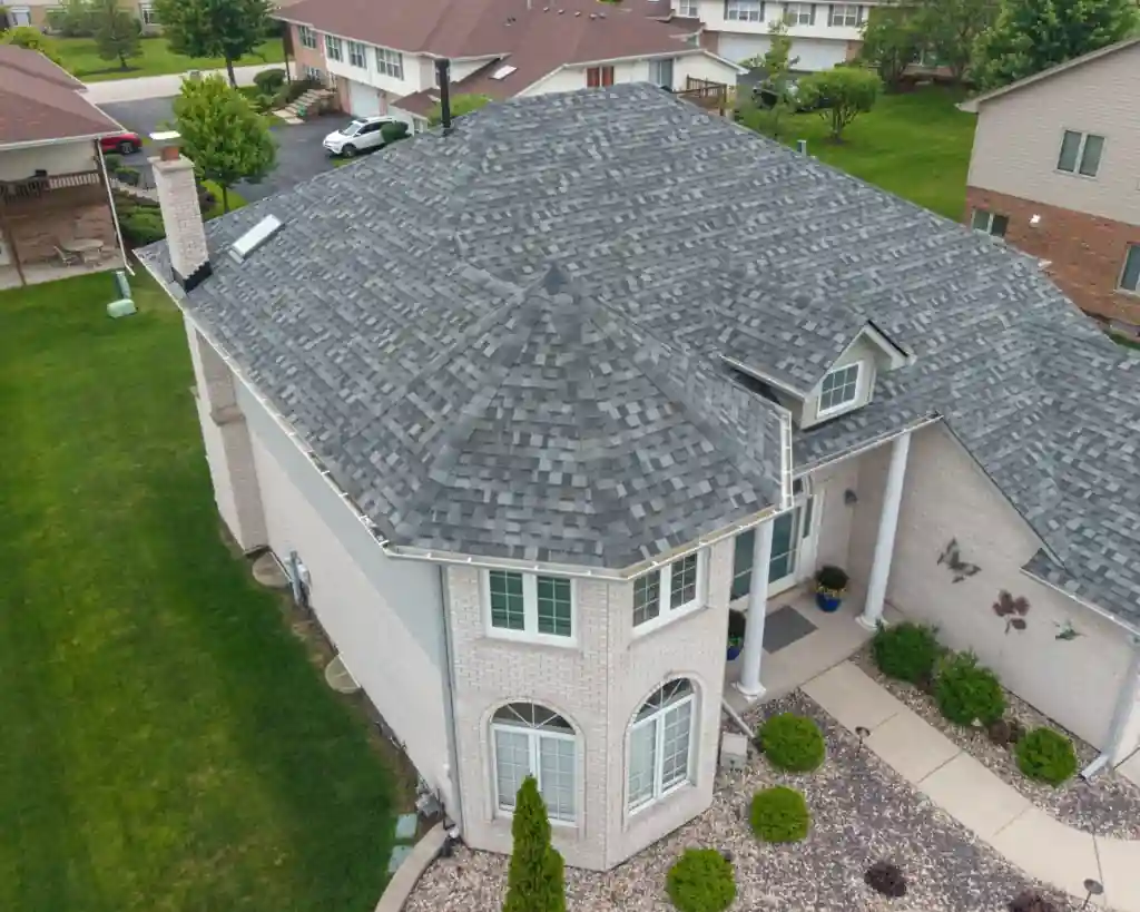 Roof Replacement project in Tinley Park, Illinois - Rosales Roofing job photo