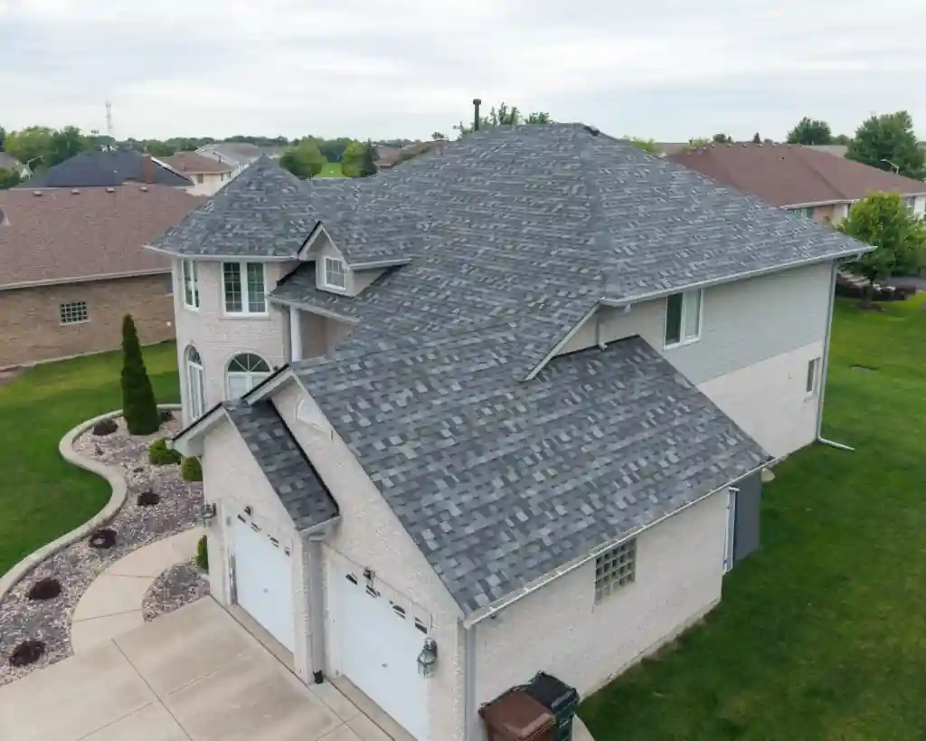 Roof Replacement project in Tinley Park, Illinois - Rosales Roofing job photo
